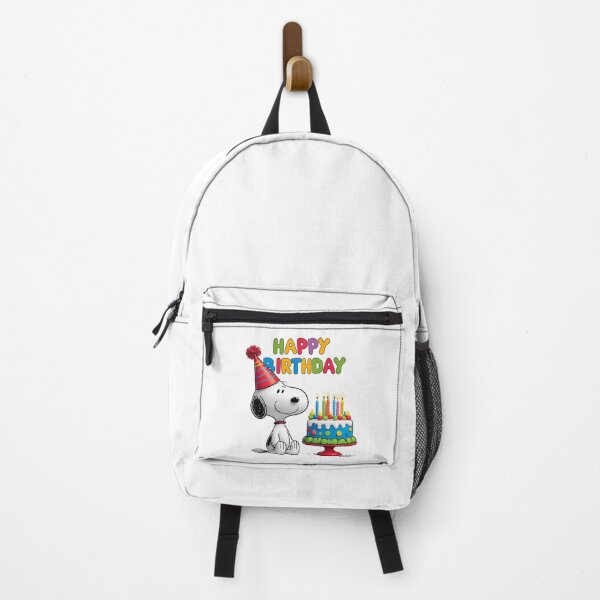 Item preview, Happy Birthday Adorable Cute Snoopy With Birthday Cake designed and sold by PlasticandyShop.