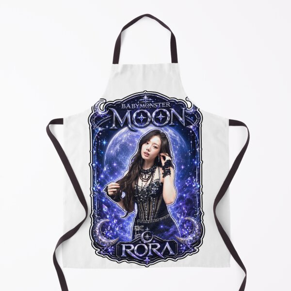 Item preview, Velvet Night Rora BABYMONSTER Blue Gothic Fanmade Poster designed and sold by Valereekmerch.