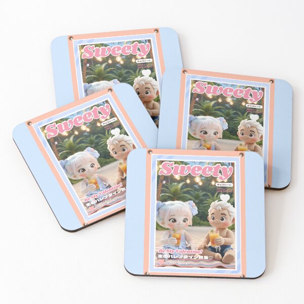 Item preview, Sweety Magazine Cover - Cute Beach Date Couple designed and sold by Nicole_83.
