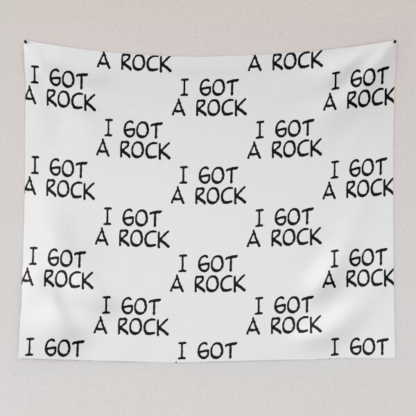 Item preview, I Got A Rock designed and sold by PlasticandyShop.