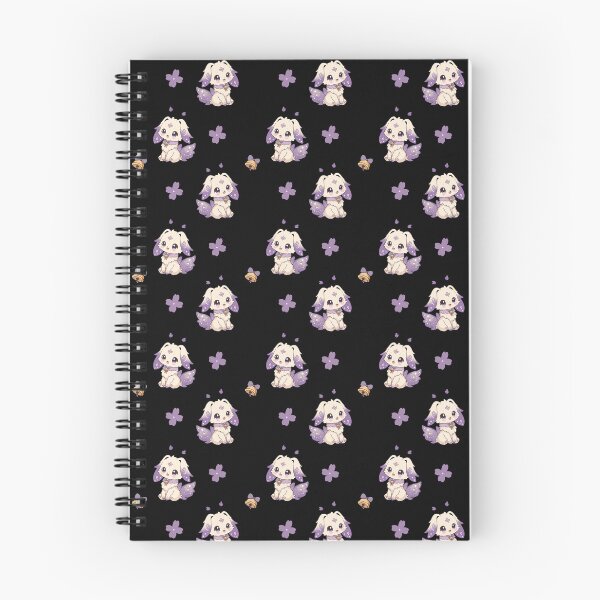 Item preview, Lunii the Stardust Bunny Cute Kawaii Pattern designed and sold by Little Dora Art.