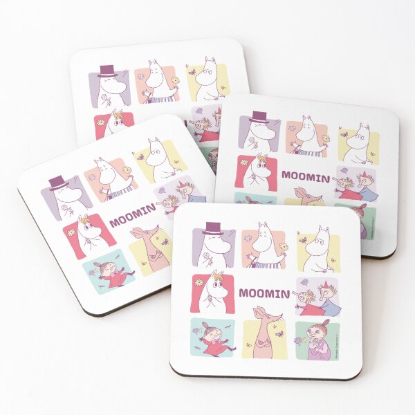 Item preview, Moomin Square Character Blocks   designed and sold by framiorville.
