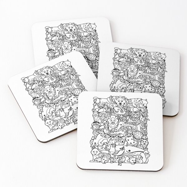 Item preview, Animal Outlines designed and sold by Wayne Minnis.