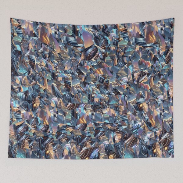 Item preview, Shimmering fragmented worlds awaken designed and sold by Sigtrix.