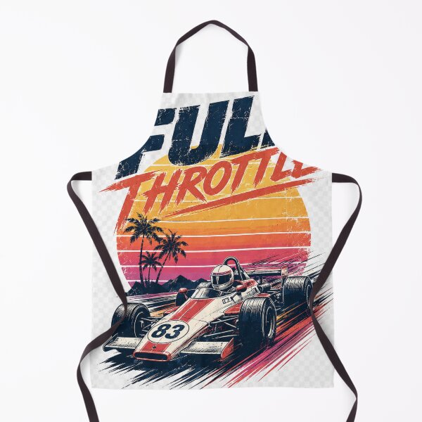 Item preview, Full Throttle Vintage Racing Graphic designed and sold by CodePaws Creations.