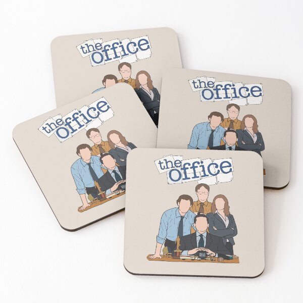 Item preview, The Office Colourful Illustration  designed and sold by Line & Tide.