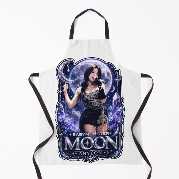 Item preview, Fanmade Ahyeon BABYMONSTER Gothic Sapphire Moon Merch designed and sold by Valereekmerch.