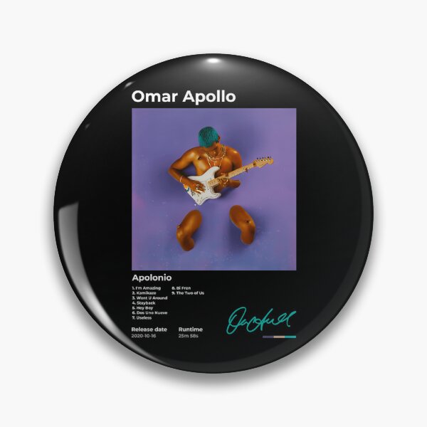 Item preview, Omar Apollo Apolonio Art Tracklist designed and sold by PrinceTorp.