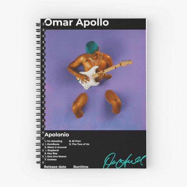 Item preview, Omar Apollo Apolonio Art Tracklist designed and sold by PrinceTorp.