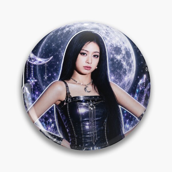Item preview, Ahyeon BABYMONSTER Dark Blue Vampire Night Graphic Artwork designed and sold by Valereekmerch.