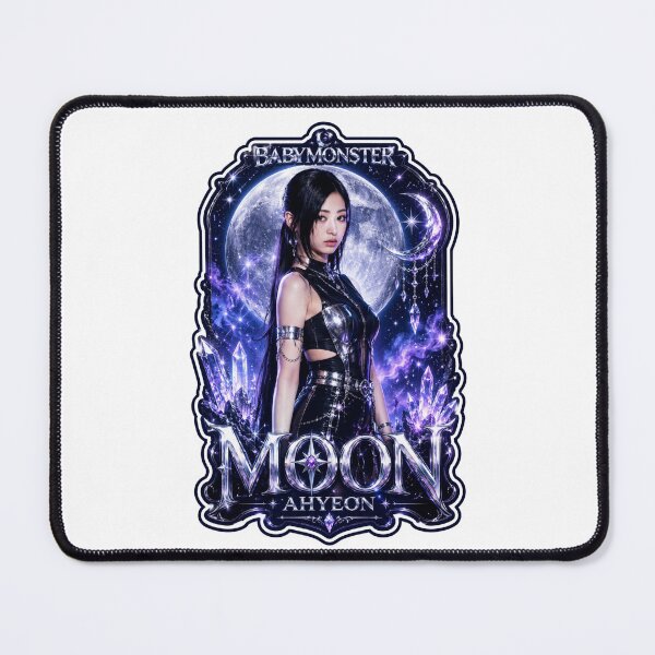 Item preview, Gothic Phantom Ahyeon BABYMONSTER Blue Eclipse Fan Art designed and sold by Valereekmerch.