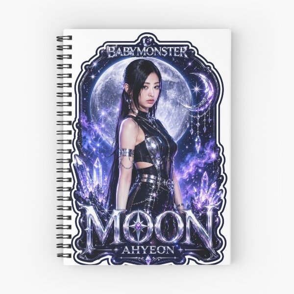 Item preview, Gothic Phantom Ahyeon BABYMONSTER Blue Eclipse Fan Art designed and sold by Valereekmerch.