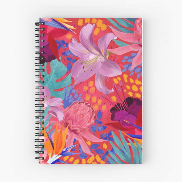 Item preview, Hot tropical flowers designed and sold by SweetCoolVibes.