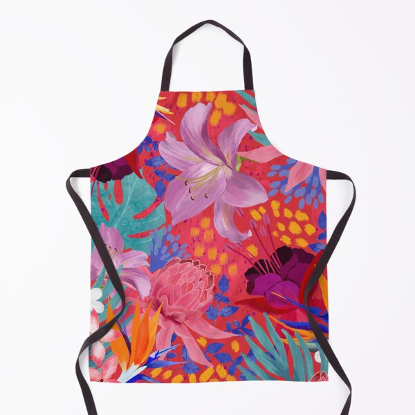 Item preview, Hot tropical flowers designed and sold by SweetCoolVibes.