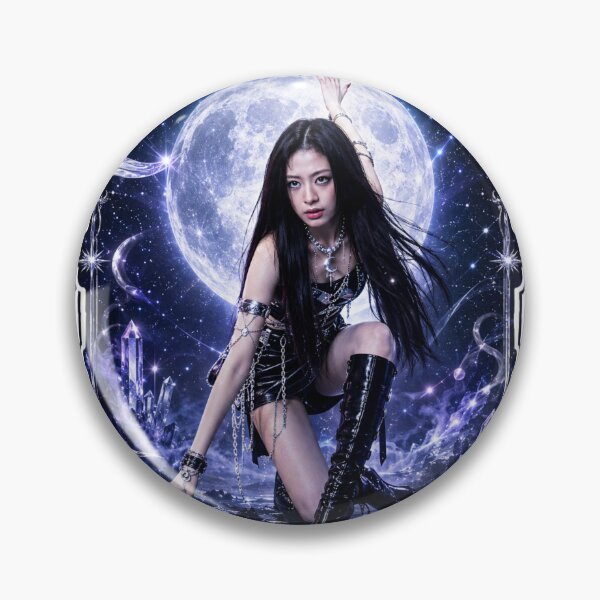 Item preview, Blue Royalty Ahyeon BABYMONSTER Vampire Center Fanmade Graphic designed and sold by Valereekmerch.