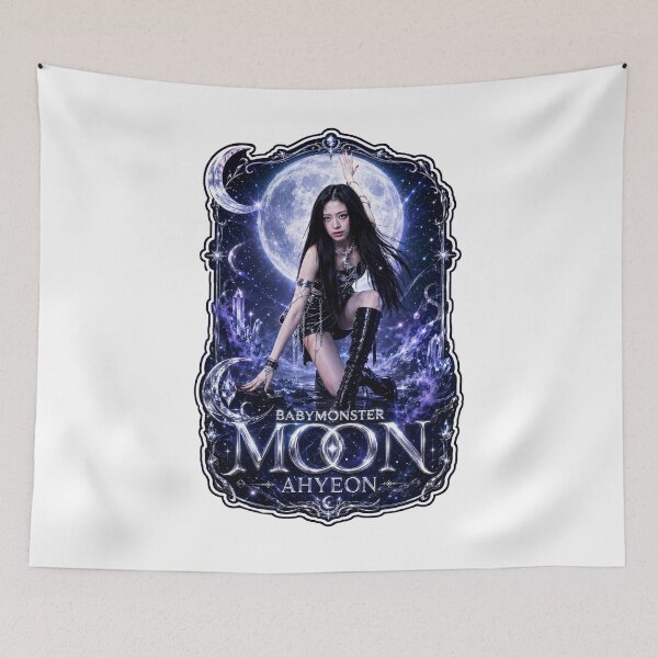 Item preview, Blue Royalty Ahyeon BABYMONSTER Vampire Center Fanmade Graphic designed and sold by Valereekmerch.