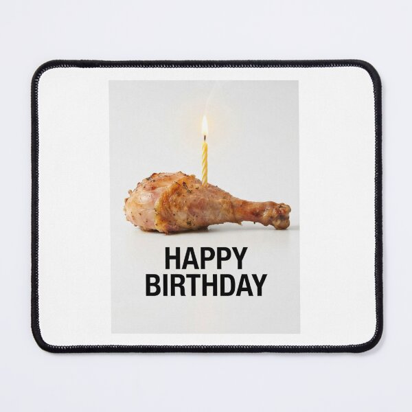 Item preview, Turkey leg fried chicken birthday cake funny prank meme gift weird designed and sold by CheeseBlueprint.