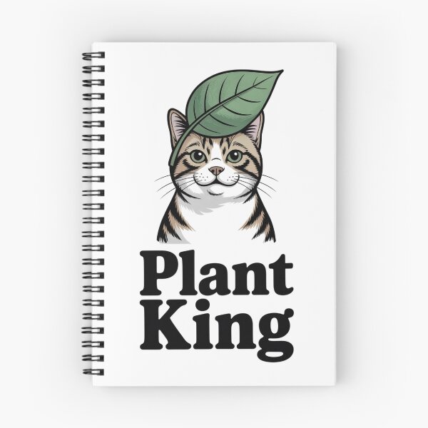 Item preview, Cat Plant King Leaf designed and sold by JebliDesign.