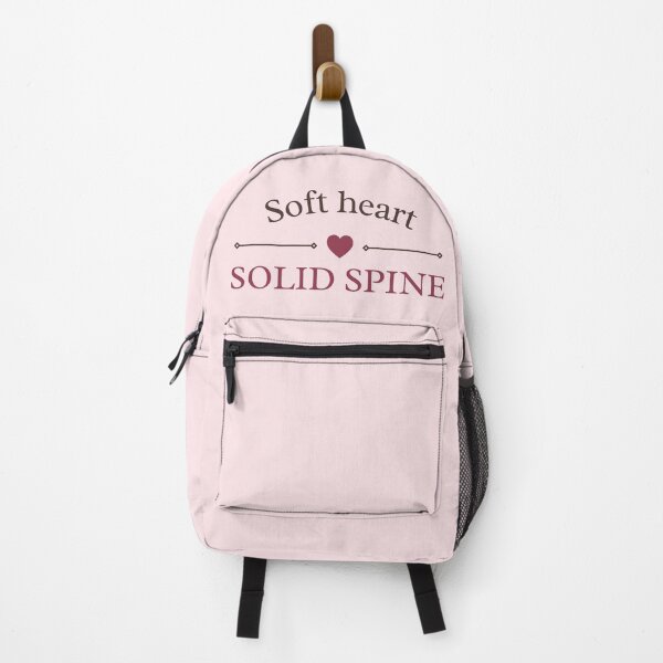 Item preview, Soft Heart Solid Spine | Muted Rose & Taupe Typography designed and sold by Sparkle First Co..