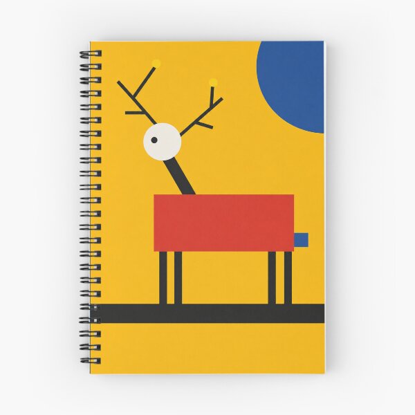Item preview, Bauhaus Reindeer — Primary Colour Geometric Design designed and sold by Planthem.