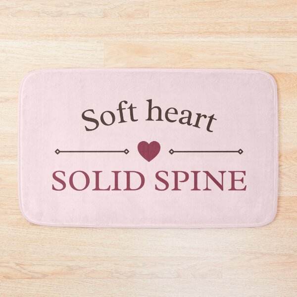 Item preview, Soft Heart Solid Spine | Muted Rose & Taupe Typography designed and sold by Sparkle First Co..
