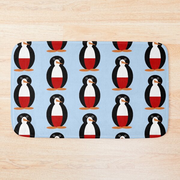 Item preview, Poland Ms. Penguin – Cute Polish Flag Penguin Design designed and sold by AuntieShoe.