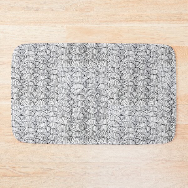 Item preview, Optical Fan Pattern - Freehand Black Ink Art designed and sold by BlackNordicLines.