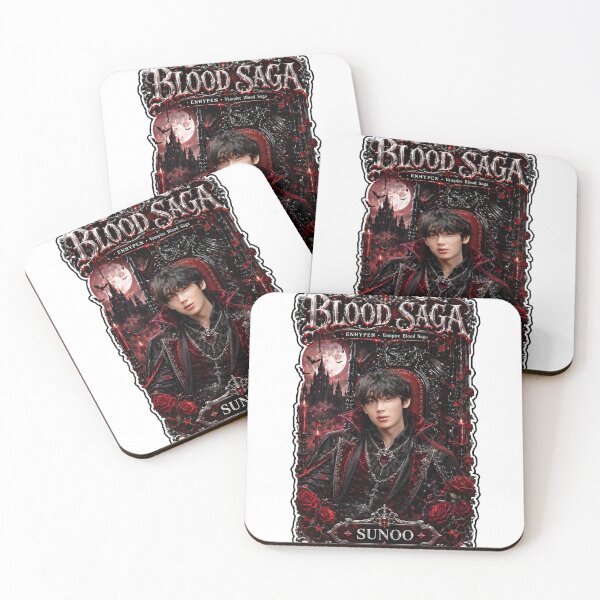 Item preview, Blood Saga Sunoo ENHYPEN Midnight Vampire Tour Fan Art designed and sold by Valeree Store.