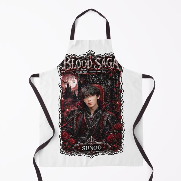 Item preview, Blood Saga Sunoo ENHYPEN Midnight Vampire Tour Fan Art designed and sold by Valeree Store.