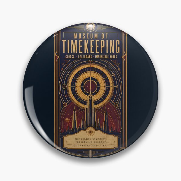 Artikelvorschau, Ausstellungsplakat des Gallifrey Museums für Zeitmessung entworfen und verkauft von agearb.