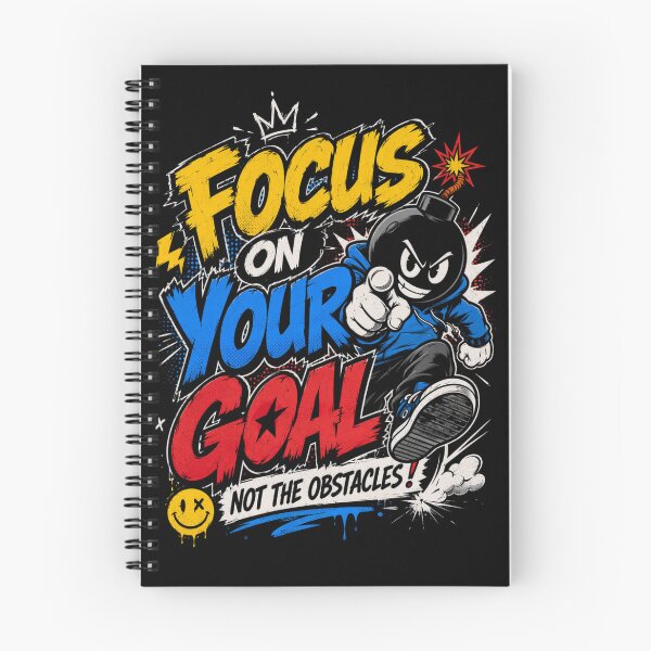 Item preview, Focus on Your Goal, Not the Obstacles designed and sold by DreamPrintForge.