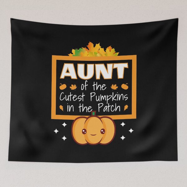 Item preview, Aunt of the Cutest Pumpkins in the Patch Cute Auntie designed and sold by LarkDesigns.