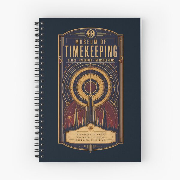 Item preview, Gallifrey Museum of Timekeeping Exhibit Poster designed and sold by agearb.