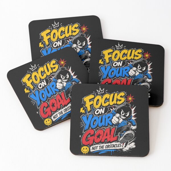 Item preview, Focus on Your Goal, Not the Obstacles designed and sold by DreamPrintForge.