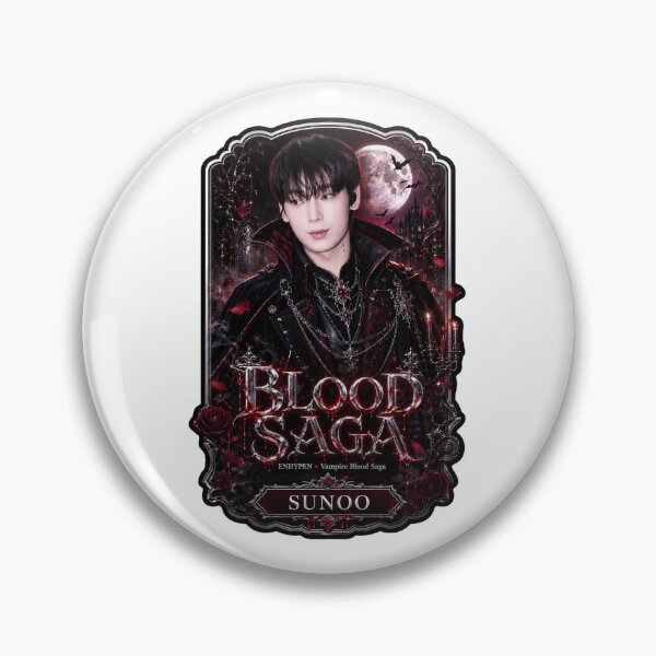 Item preview,  Fanmade Sunoo ENHYPEN Blood Saga Dark Rose Gothic Merch designed and sold by Valeree Store.