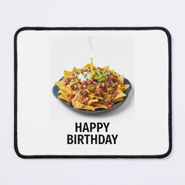 Item preview, Nachos birthday cake funny prank meme gift weird designed and sold by CheeseBlueprint.