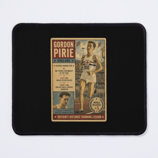 Item preview, Gordon Pirie - Trading Card designed and sold by halibutgoatramb.