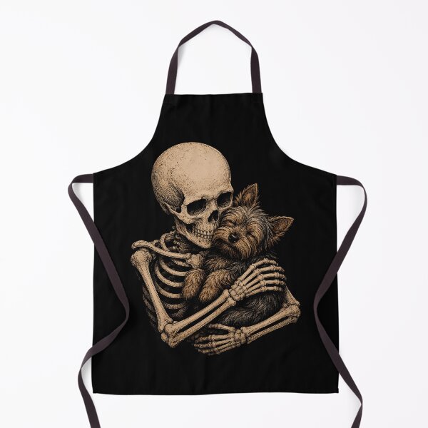 Item preview, Skeleton with Adorable Dog Embrace Design Halloween designed and sold by rafaeltto.