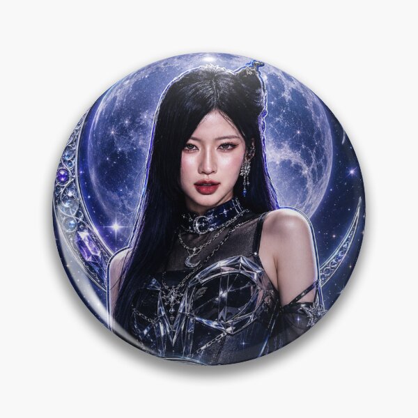 Item preview, BABYMONSTER Asa Blue Vampire Rap Queen Fan Art designed and sold by Valereekmerch.
