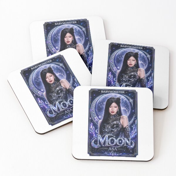 Item preview, BABYMONSTER Asa Blue Vampire Rap Queen Fan Art designed and sold by Valereekmerch.