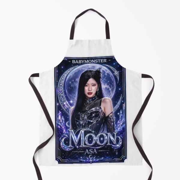 Item preview, BABYMONSTER Asa Blue Vampire Rap Queen Fan Art designed and sold by Valereekmerch.