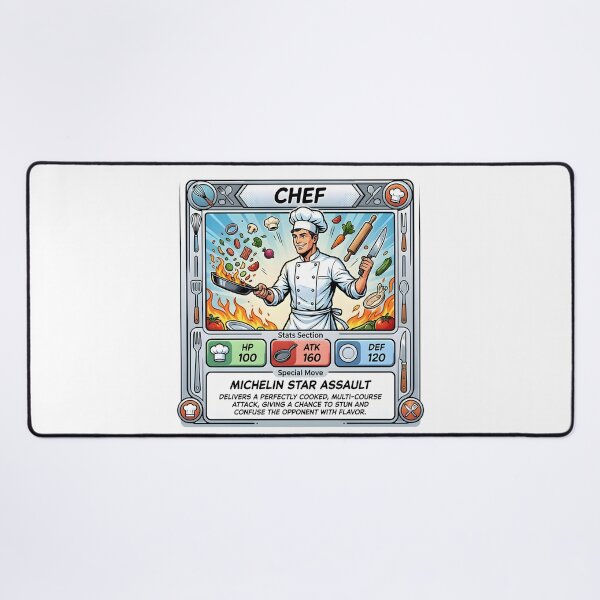 Item preview, Chef Collectible Trading Card designed and sold by DeerHouse.