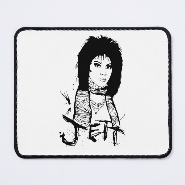 Item preview, Joan Jett High Contrast Portrait Punk Rock Poster designed and sold by GordonBruen.