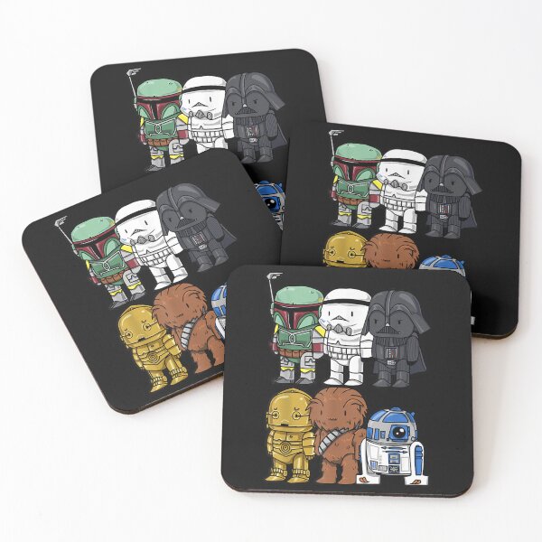 Item preview, Boba Trooper Vader Chewie Chibi Graphic designed and sold by AndrewMiddleton.