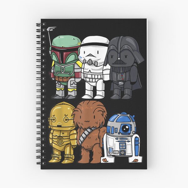 Item preview, Boba Trooper Vader Chewie Chibi Graphic designed and sold by AndrewMiddleton.
