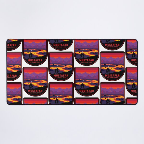 Item preview, Mustafar National Park designed and sold by demiwither.