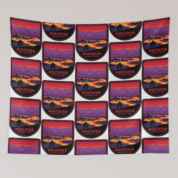 Item preview, Mustafar National Park designed and sold by demiwither.