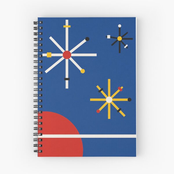 Item preview, Bauhaus Snowflakes — Primary Colour Geometric Design designed and sold by Planthem.