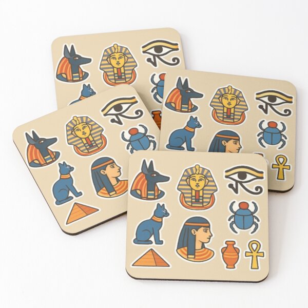 Item preview, Ancient Egyptian Culture Sticker Pack - Pharonic Symbols & Gods designed and sold by Yasmine Mohammed.