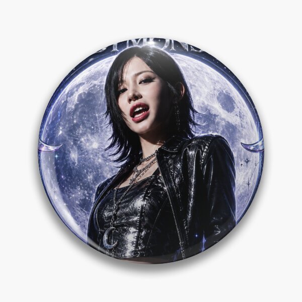Item preview, Asa BABYMONSTER Choom Blue Moon Vampire Fanmade Merch designed and sold by Valereekmerch.